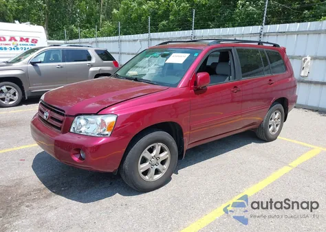 2007 Toyota Highlander V6 from USA, damaged, VIN JTEEP21A470229436